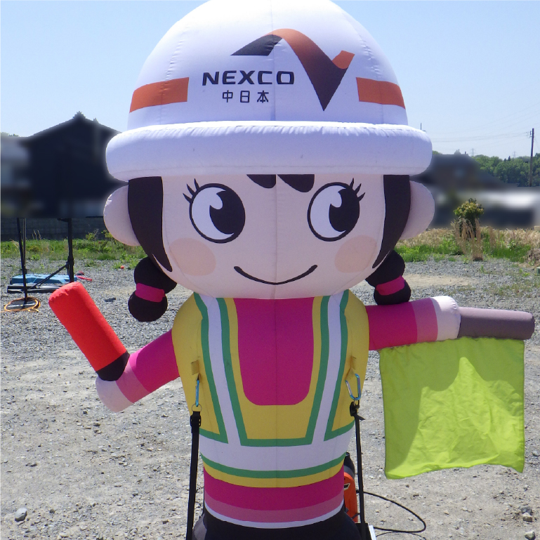 誘導ロボット（i花子ちゃん）の画像